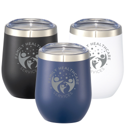 Reusable Coffee Cups - Metal  - Corzo Copper Vac Insulated Cup 350ml