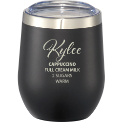 Reusable Coffee Cups - Metal  - Corzo Copper Vac Insulated Cup 350ml