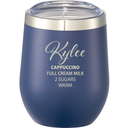 Reusable Coffee Cups - Metal  - Corzo Copper Vac Insulated Cup 350ml