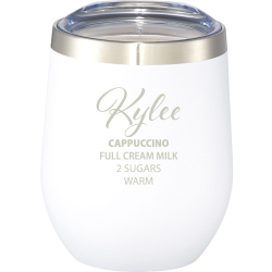 Reusable Coffee Cups - Metal  - Corzo Copper Vac Insulated Cup 350ml