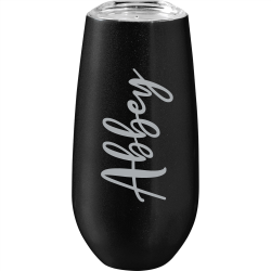 Reusable Coffee Cups - Metal  - Rosa 170ml Vacuum Champagne Flute