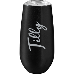 Reusable Coffee Cups - Metal  - Rosa 170ml Vacuum Champagne Flute