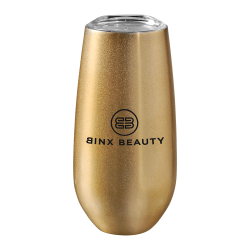 Reusable Coffee Cups - Metal  - Rosa 170ml Vacuum Champagne Flute