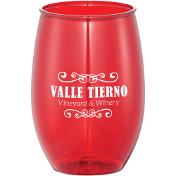 Printed Glasses & Tumblers  - Wynwood 470ml Stemless Wine Cup