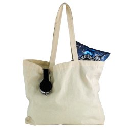 Cotton & Calico Tote Bags  - Natural Cotton Shopper Tote
