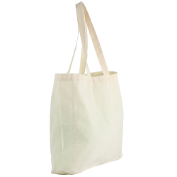 Cotton & Calico Tote Bags  - Natural Cotton Shopper Tote
