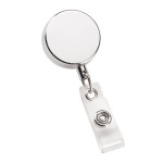 ID &amp; Card Holders - Metal Zip Pull Badge Holder