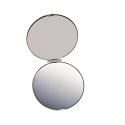 Personal Products  - Silver Compact Mirror