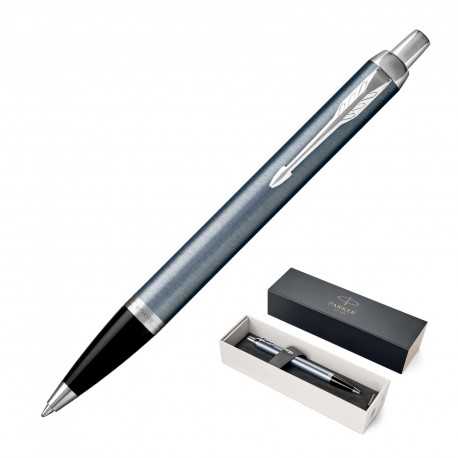 Executive Pens  - Metal Pen Ballpoint Parker IM - Blue Grey Stainless CT