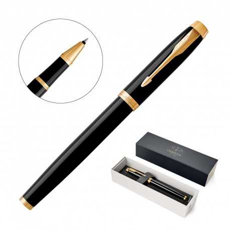 Executive Pens  - Metal Pen Rollerball Parker IM - Lacquer Black GT
