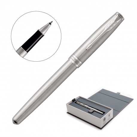 Executive Pens  - Metal Pen Rollerball Parker Sonnet - Brushed Stainless CT