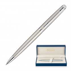 Executive Pens  - Metal Pen Ballpoint Waterman Hemisphere - Brushed Stainless CT