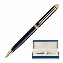 Executive Pens  - Metal Pen Ballpoint Waterman Hemisphere - Lacquer Black GT