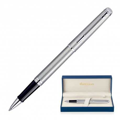 Executive Pens  - Metal Pen Rollerball Waterman Hemisphere - Brushed Stainless CT