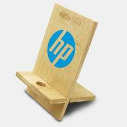 Phone Accessories  - Groove Bamboo Phone Stand