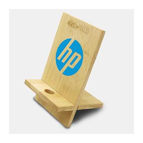 Phone Accessories  - Groove Bamboo Phone Stand