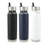 Drink Bottles - Metal  - Thor Copper Vacuum Insulated Bottle 740ml Straw Lid