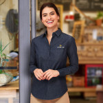 Ladies Corporate Shirts - SOLS Barry Womens Denim Shirt
