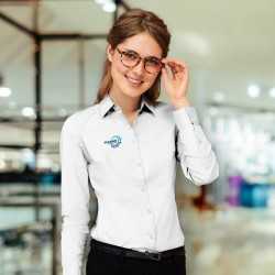 Ladies Corporate Shirts  - SOLS Blake Womens Long Sleeve Shirt