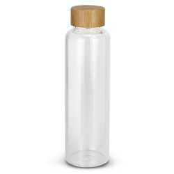 Drink Bottles - Glass - Eden Glass Bottle Bamboo Lid - 600ml