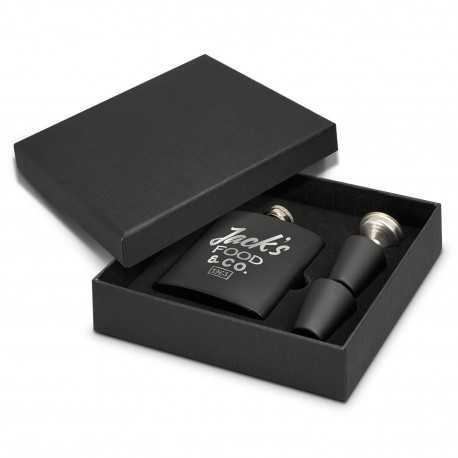 Hip Flasks  - Dalmore Hip Flask Gift Set- 170ml