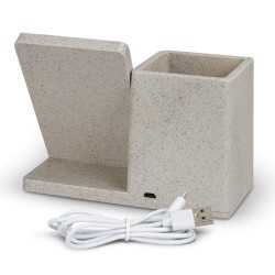 Phone Accessories  - Oaken Wireless Charger Desk Caddy