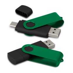 Flash Drives  - Helix 8GB Dual Flash Drive