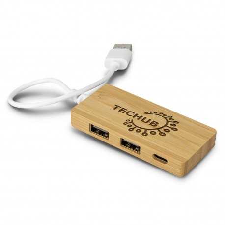 USB Accessories  - Bamboo USB Hub