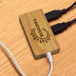 USB Accessories  - Bamboo USB Hub