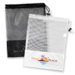 Drawstring Bags &amp; Back Sacks - Drawstring Mesh Bag