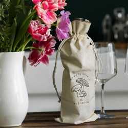 Drawstring Bags & Back Sacks  - Cotton Wine Drawstring Bag