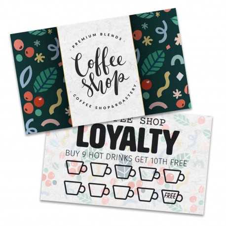 Notepads  - Full Colour Loyalty Cards