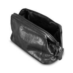 Toiletry Bags  - Pierre Cardin Leather Toiletry Bag