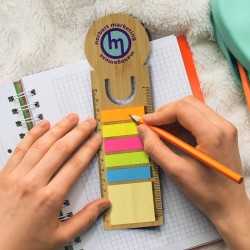 Rulers  - Bamboo Ruler Bookmark - Round