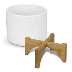 Homeware Products  - Planter with Bamboo Base