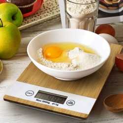Homeware Products  - Bamboo Kitchen Scale