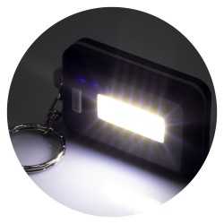 Torch Keyrings  - Luton COB Light Key Ring