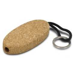 Metal Keyrings  - Cork Floating Key Ring