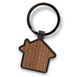 Metal Keyrings  - Santo House Shaped Key Ring