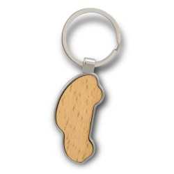 Metal Keyrings  - Santo Car Shaped Key Ring