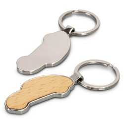 Metal Keyrings  - Santo Car Shaped Key Ring