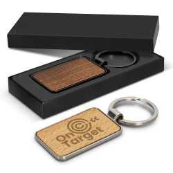 Metal Keyrings  - Santo Key Ring - Rectangle