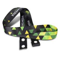 Custom Printed Lanyards  - Colour Max Mask Lanyard - 20mm