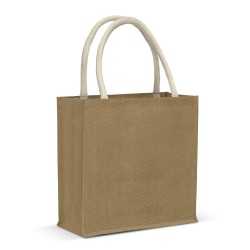 Jute Shopping & Tote Bags  - Monza Starch Jute Tote Bag