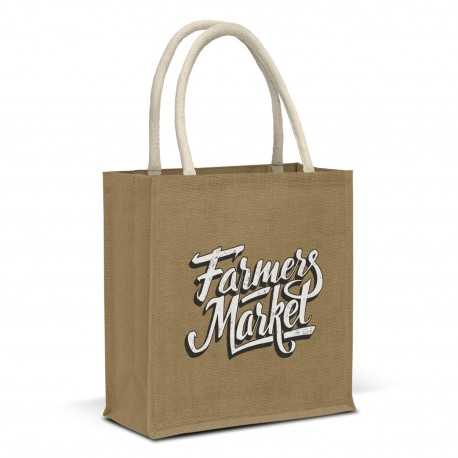 Jute Shopping & Tote Bags  - Lanza Starch Jute Tote Bag