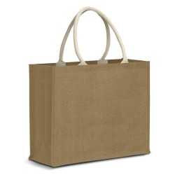 Jute Shopping & Tote Bags  - Modena Starch Jute Tote Bag