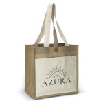 Jute Shopping &amp; Tote Bags - Osiris Tote Bag
