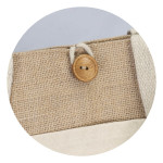 Jute Shopping &amp; Tote Bags - Osiris Tote Bag