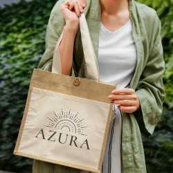 Jute Shopping & Tote Bags - Osiris Tote Bag