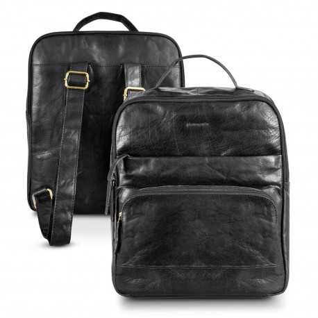 Backpacks  - Pierre Cardin Leather Backpack